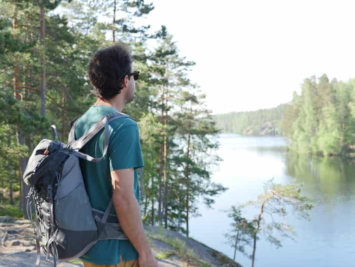 Desde Helsinki: Excursión al Parque Nacional con comida y bebida