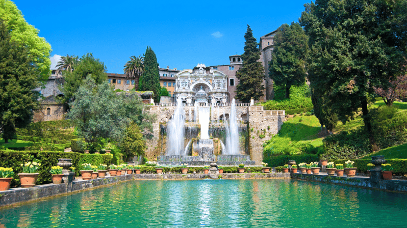 Tívoli, entrada a Villa D'Este con traslado desde Roma