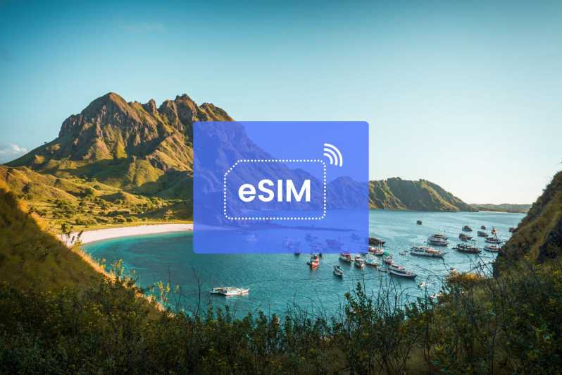 Isla de Komodo: Indonesia eSIM Roaming Plan de Datos Móviles