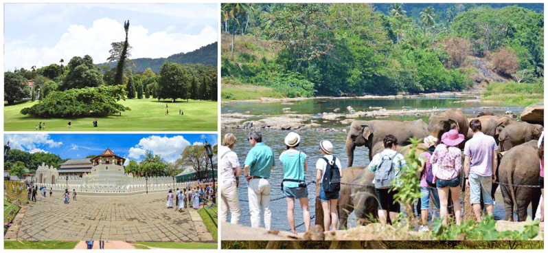 La región montañosa de Sri Lanka bendice Kandy, Nuwara eliya y Ella