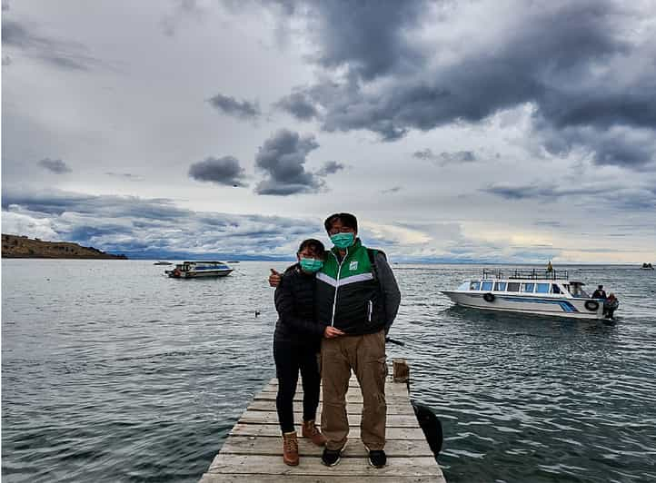 Desde La Paz: Excursión de un día en barco a Copacabana e Isla del Sol