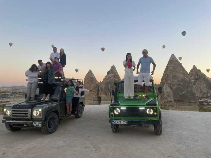 Desde Nevşehir Safari en jeep por Capadocia