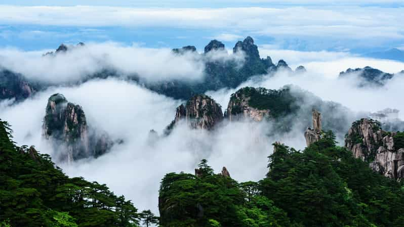 En tren bala de Shanghai a Huangshan 2 días de viaje