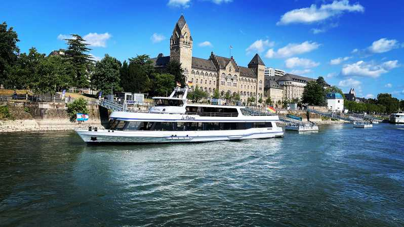 Coblenza: Crucero turístico de 2 horas por el Rin