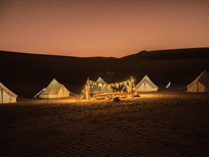 Glamping en el desierto: una noche de lujo bajo las estrellas