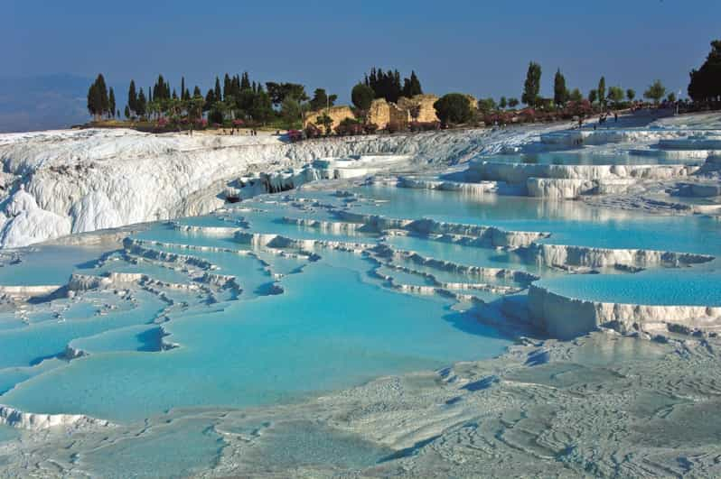 Antalya: Excursión a Pamukkale/Traslado al hotel, desayuno y almuerzo