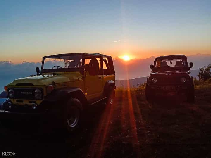 Monte Batur: tour en jeep al amanecer y aguas termales naturales