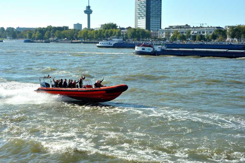 Rotterdam: Crucero turístico en lancha rápida RIB