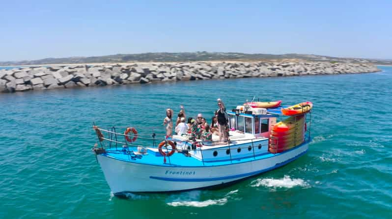 Alvor: Tour en barco y kayak por la costa