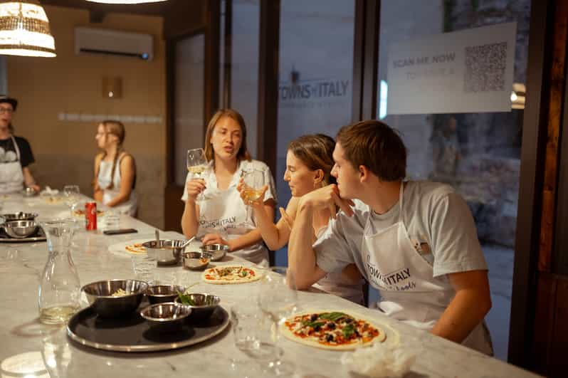 Palermo: Clase de Cocina de Pizza y Gelato con Cena y Vino