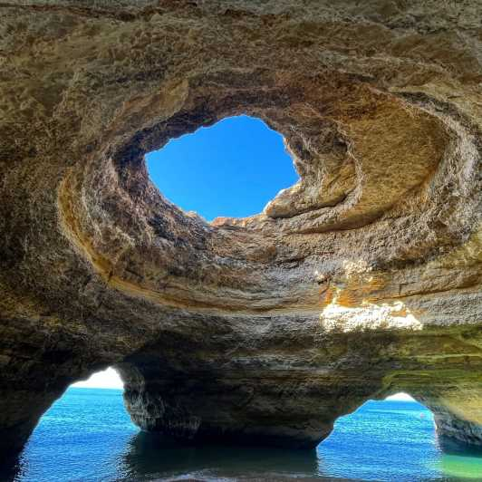 Desde Faro: Excursión de Aventura a la Cueva de Benagil y Más