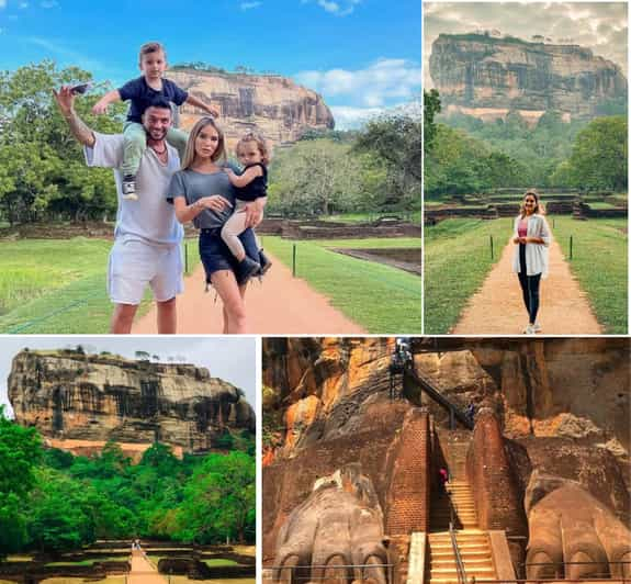 Desde Kandy : a Sigiriya y Dambulla Excursión de un día