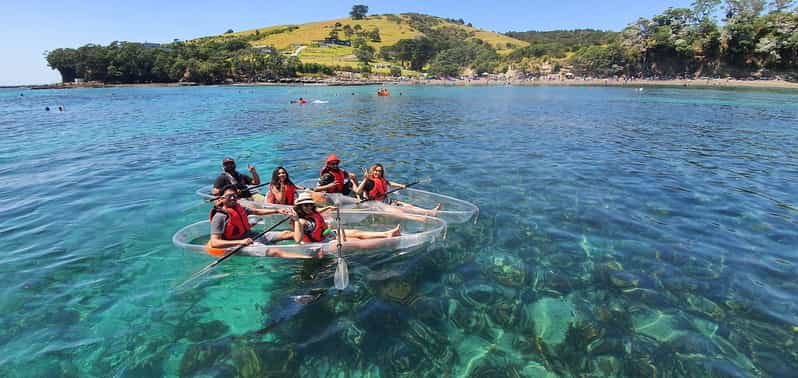 Leigh: Isla de la Cabra 60 minutos de alquiler de kayak transparente