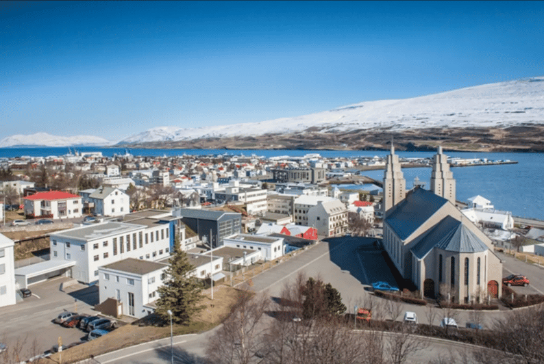 Akureyri: Círculo de la Cascada de Godafoss y Baño Geotérmico