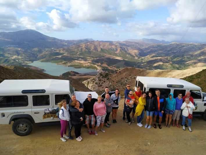 Presa de Potamon, Monasterio de Arcadi, 3 Gargantas, Palmeras de Preveli, Almuerzo