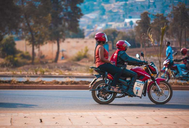 Suave tour de la ciudad de Kigali en moto