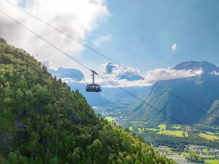 Desde Åndalsnes Billetes de ida y vuelta en telecabina