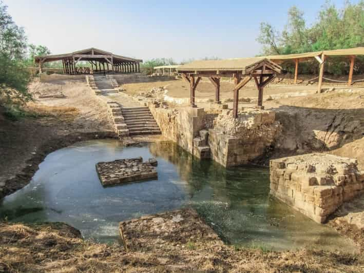 Ammán :Mar Muerto, Lugar del Bautismo, Monte Nebo e Iglesia de San Juan