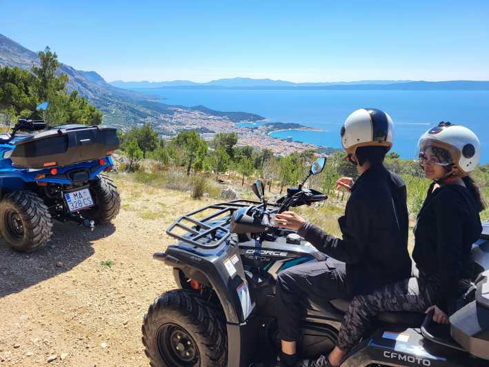 Excursión en quad por la Riviera de Makarska