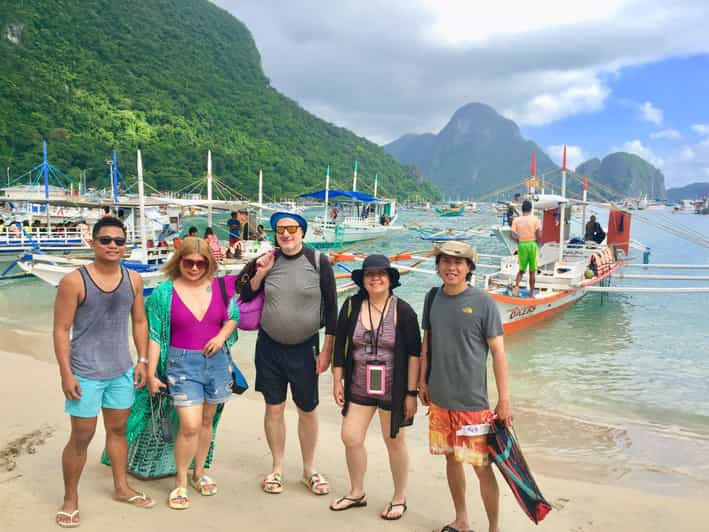 El Nido: Excursión de día completo C con almuerzo en la playa