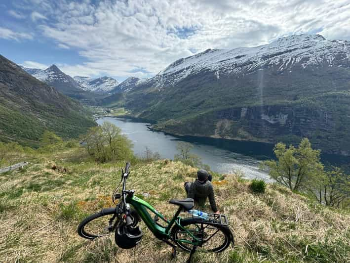 Excursión en bicicleta eléctrica por Geiranger (Noruega)