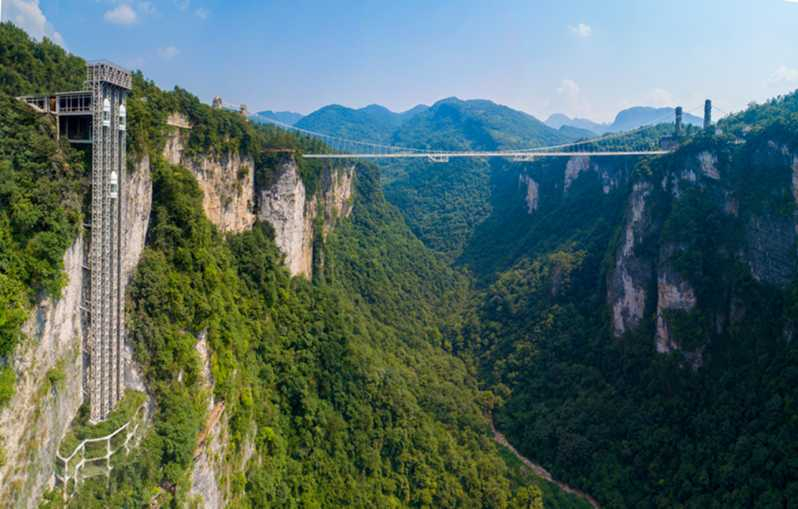 Parque Nacional de Zhangjiajie: Visita guiada de 2 días con Puente de Cristal
