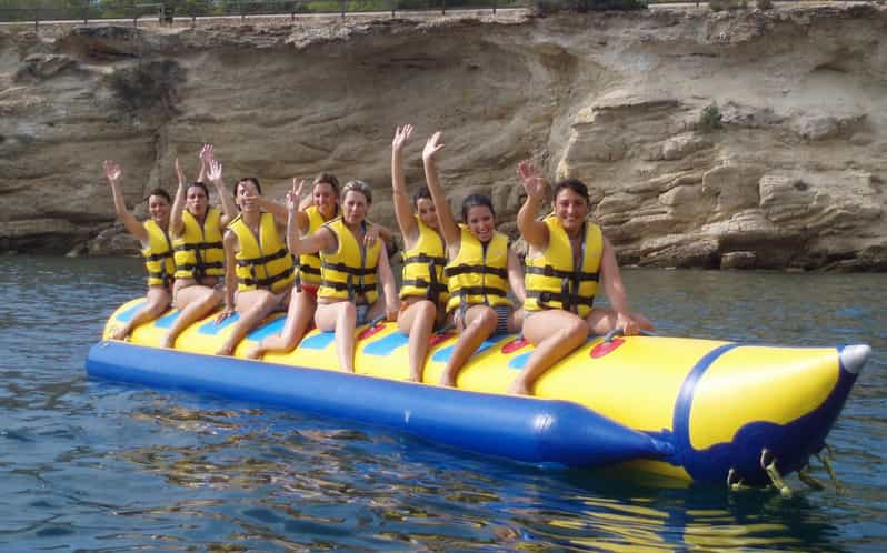 Ibiza: Banana Boat. Pura Adrenalina