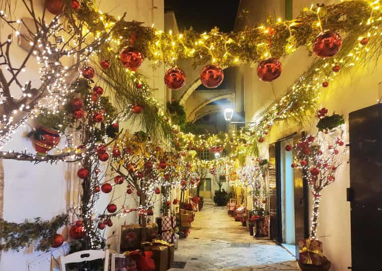 Brindisi Luces de Navidad en Locorotondo y Alberobello