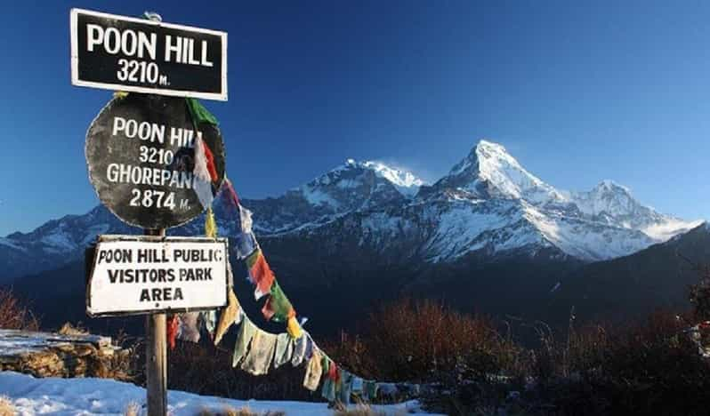 Pokhara: Excursión de 4 días a las montañas de Ghorepani, Poonhill y Ghandruk