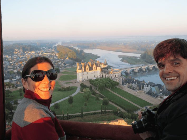 Globo aerostático VIP de Amboise para 2 sobre el Valle del Loira