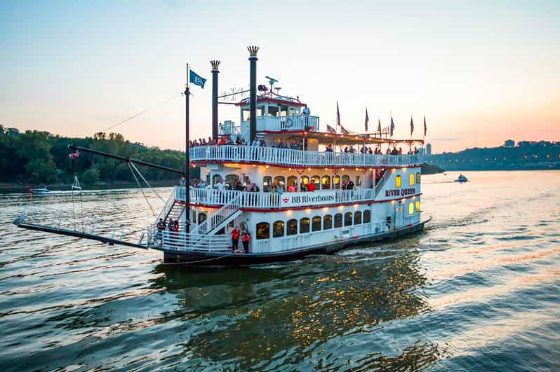 Cincinnati: Crucero turístico al atardecer por el río Ohio