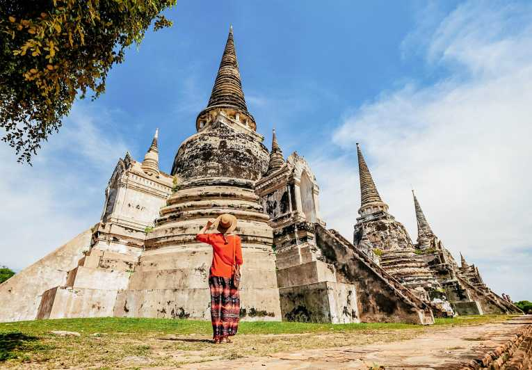 Desde Bangkok: Los Templos de Ayutthaya tour en grupo reducido con almuerzo
