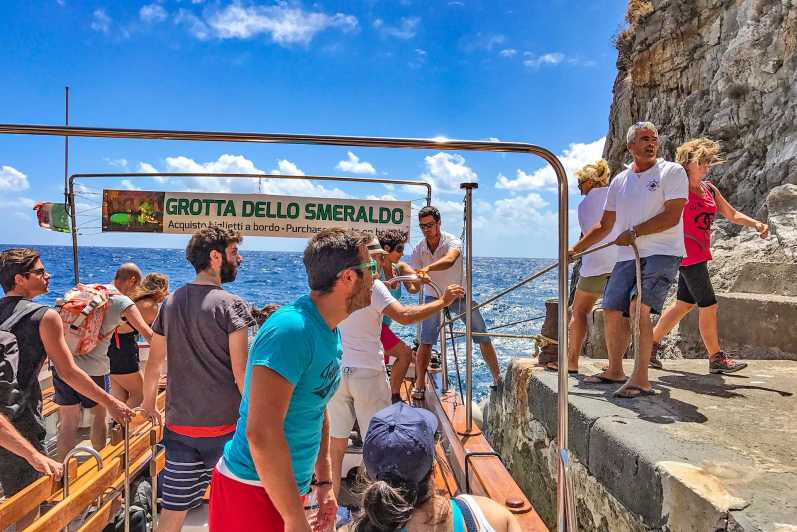 Tour guiado Positano Amalfi y Gruta Esmeralda