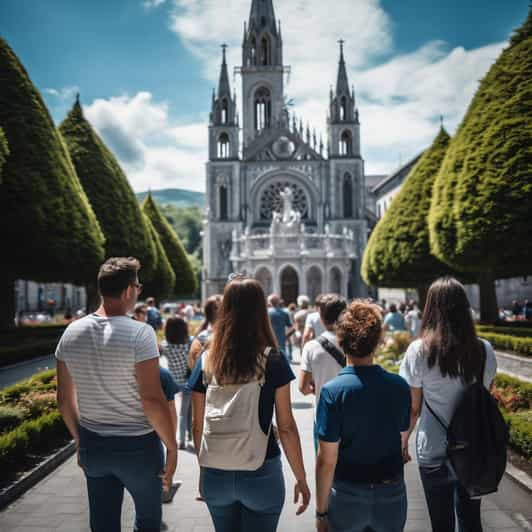 Lourdes : Visita guiada a pie por el Santuario