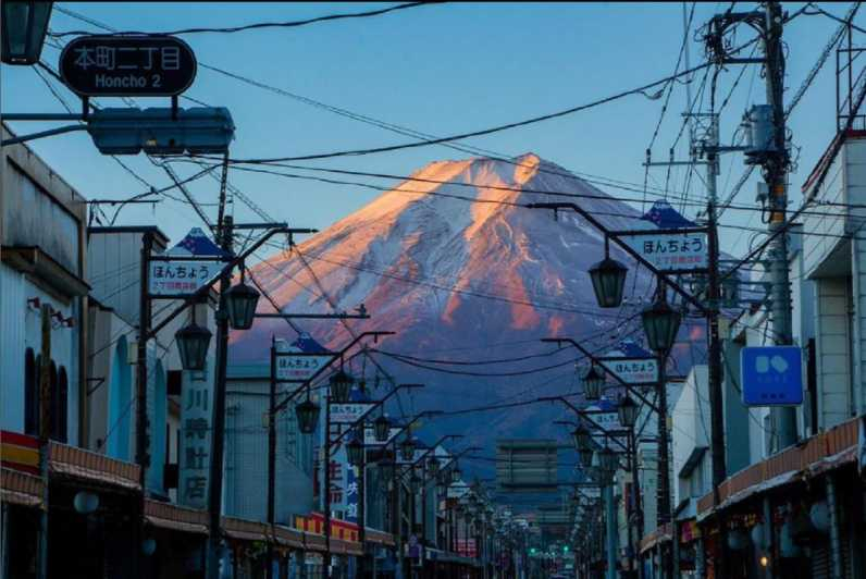 Excursión privada de un día al Monte Fuji y de compras desde Tokio