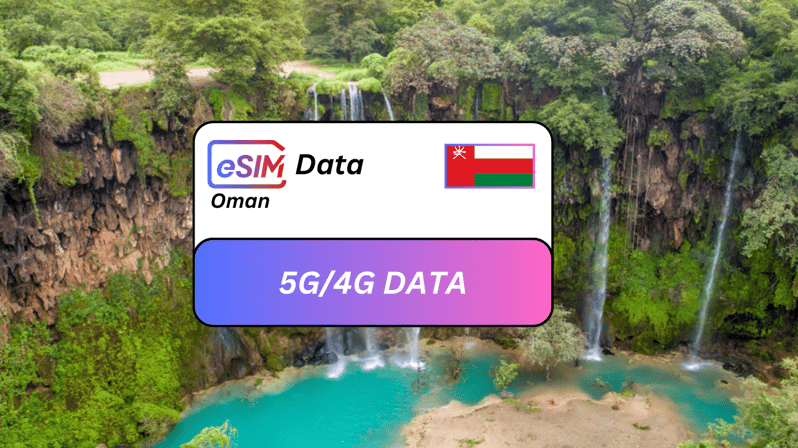 Salalah: Plan de datos de itinerancia eSIM sin fisuras en Omán para viajeros