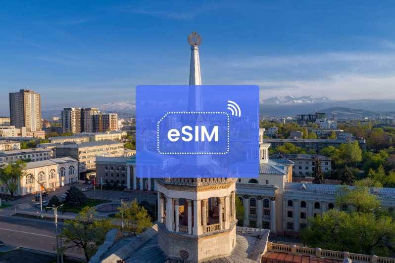 Bishkek: Kirguistán eSIM Roaming Plan de datos móviles