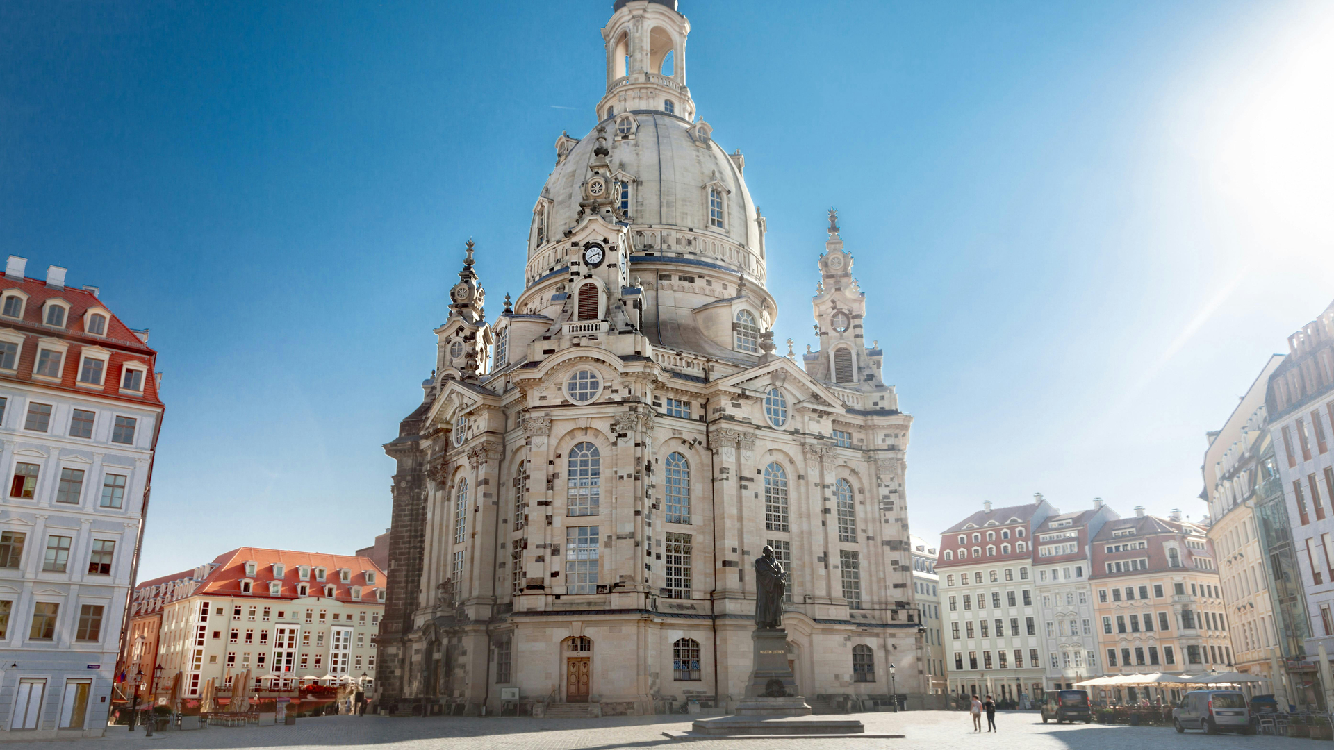 Recorrido por la ciudad de Dresde con visita al interior de la Frauenkirche y recorrido por Zwinger