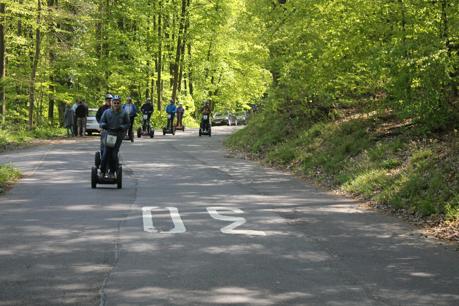 Tour en scooter de autoequilibrio por Heidelberg y Neckar Valley