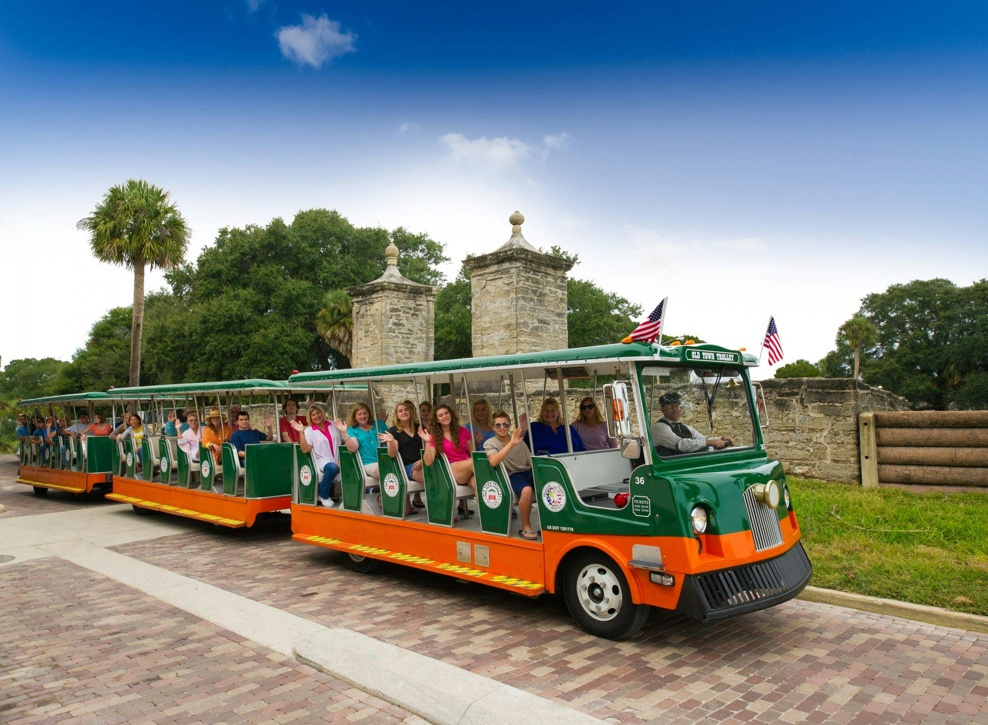 Old Town Trolley tours de San Agustín