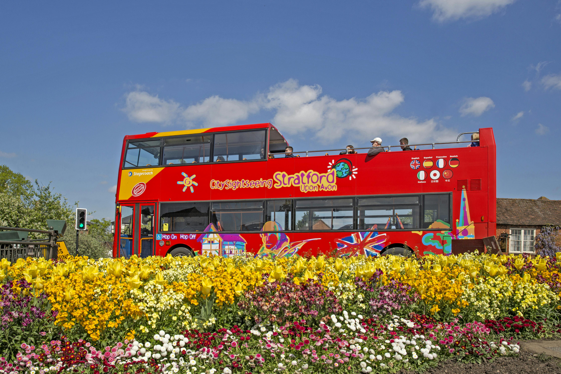 Recorrido en autobús con paradas libres City Sightseeing por Stratford-upon-Avon