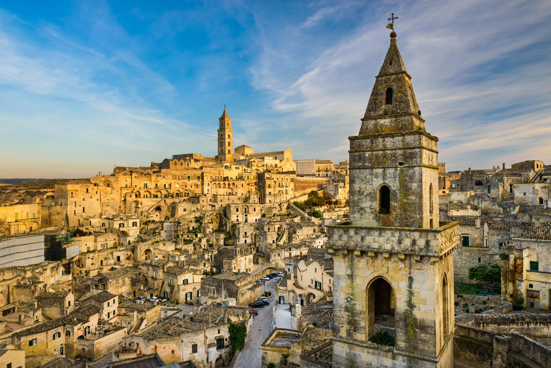 Tarjetas de la ciudad de Matera