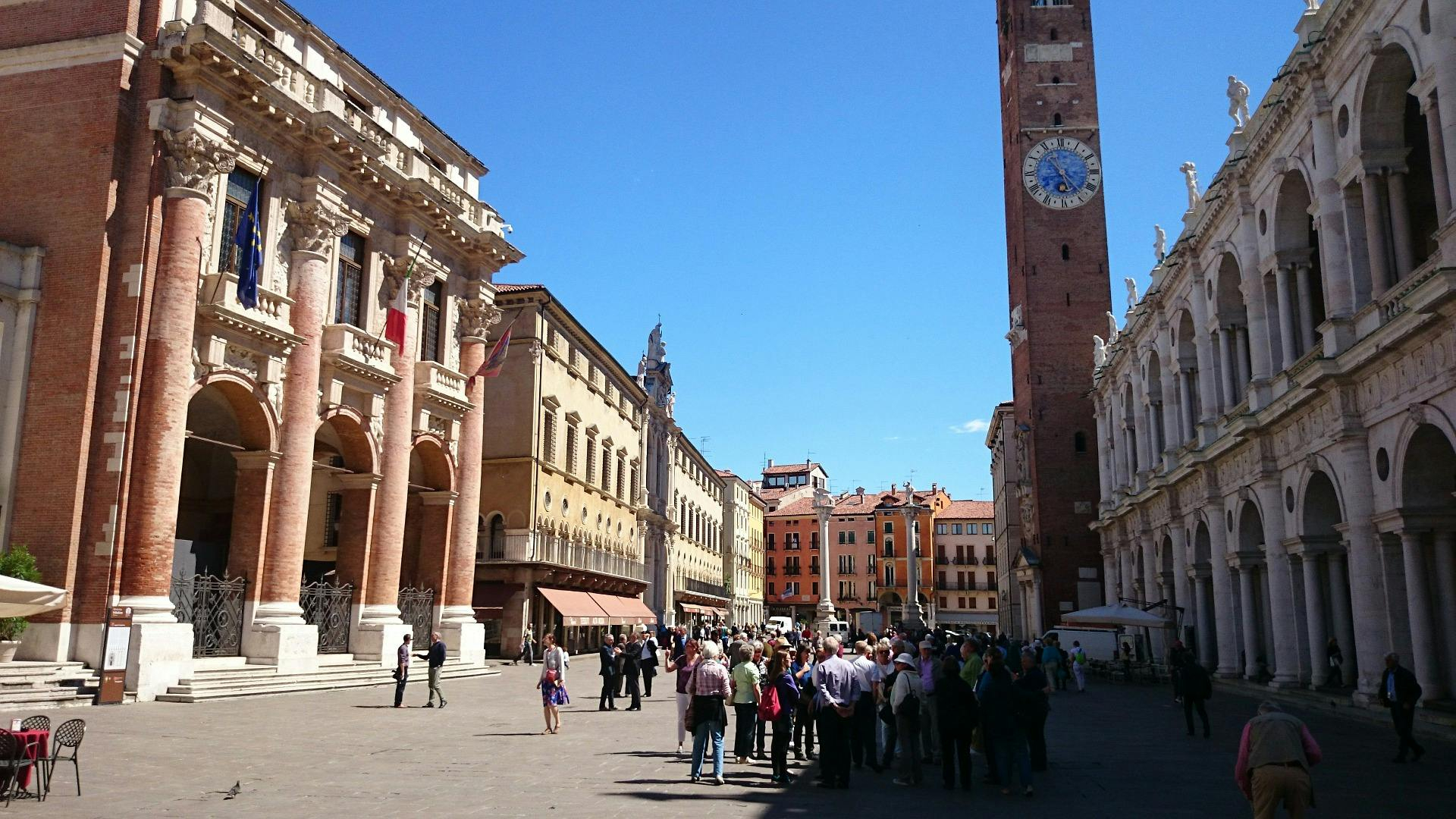 Visita a pie de la ciudad de Vicenza la Palladiana