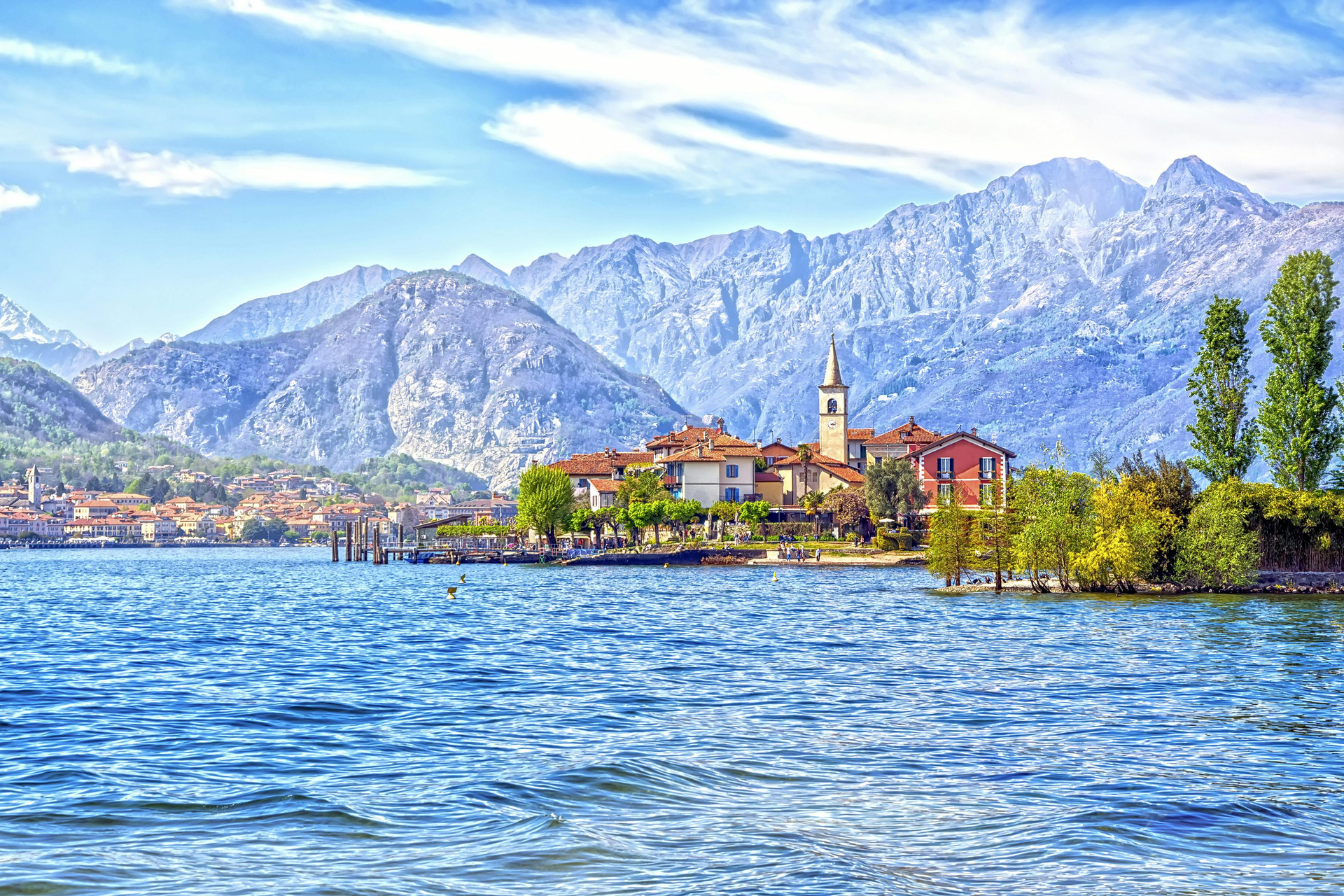 Servicio de navegación de Stresa a Isola Pescatori e Isola Bella