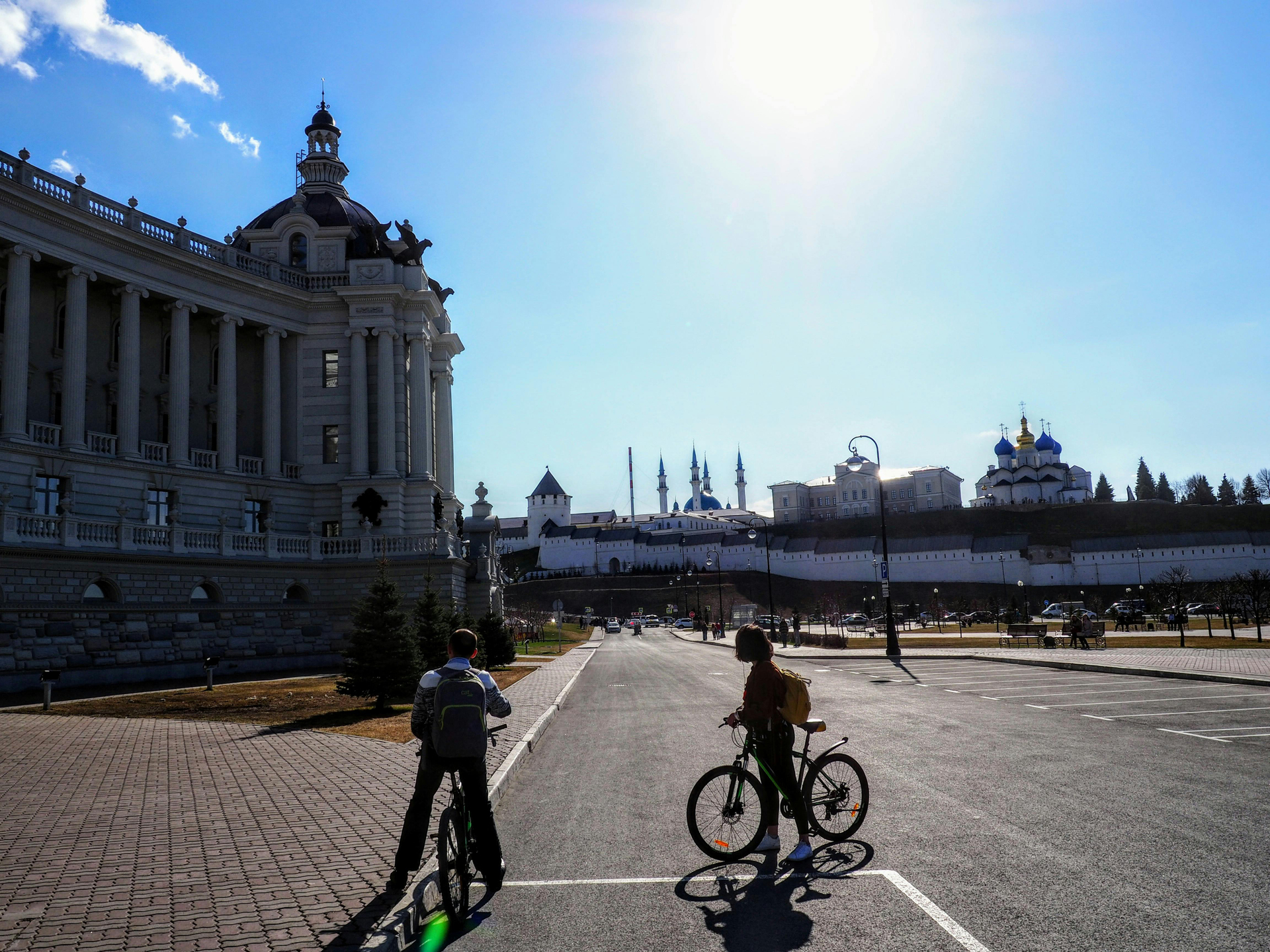 Tour privado de la ciudad de Kazán en bicicleta