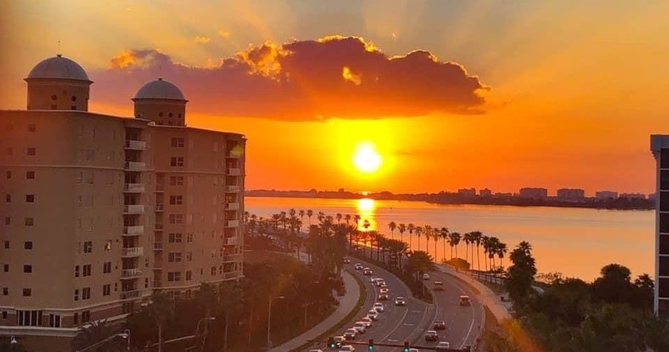 City tour al atardecer en Sarasota