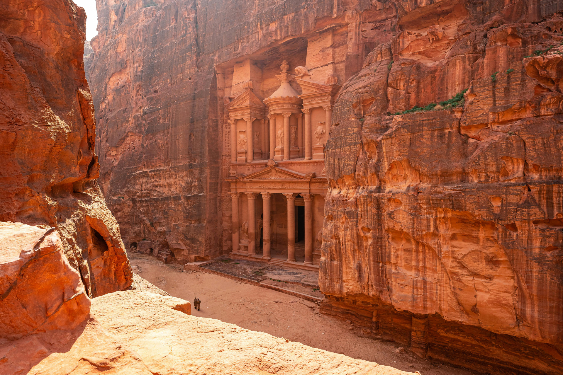 Excursión privada de un día a Petra, incluida la Pequeña Petra desde el Mar Muerto