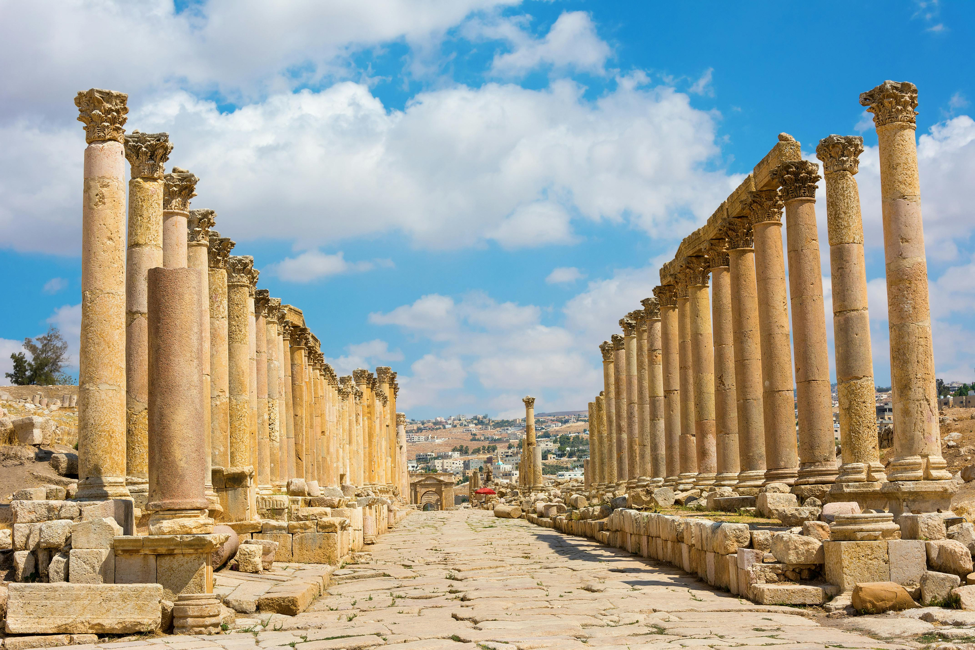 Tour privado por el norte a Jerash, Ajloun y Umm Qais desde el Mar Muerto