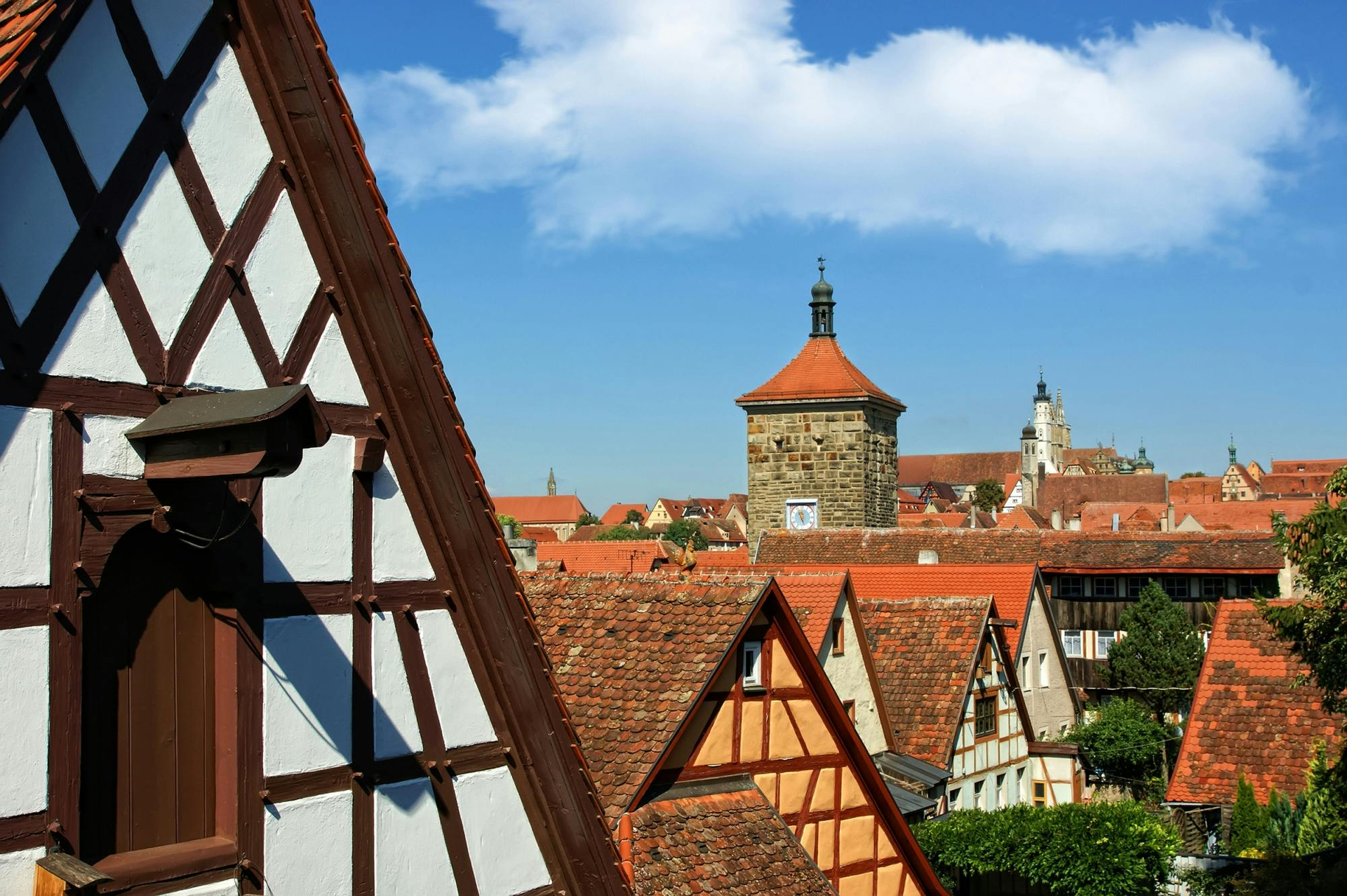 Excursión de un día a la Ruta Romántica con degustación de vinos de Würzburg