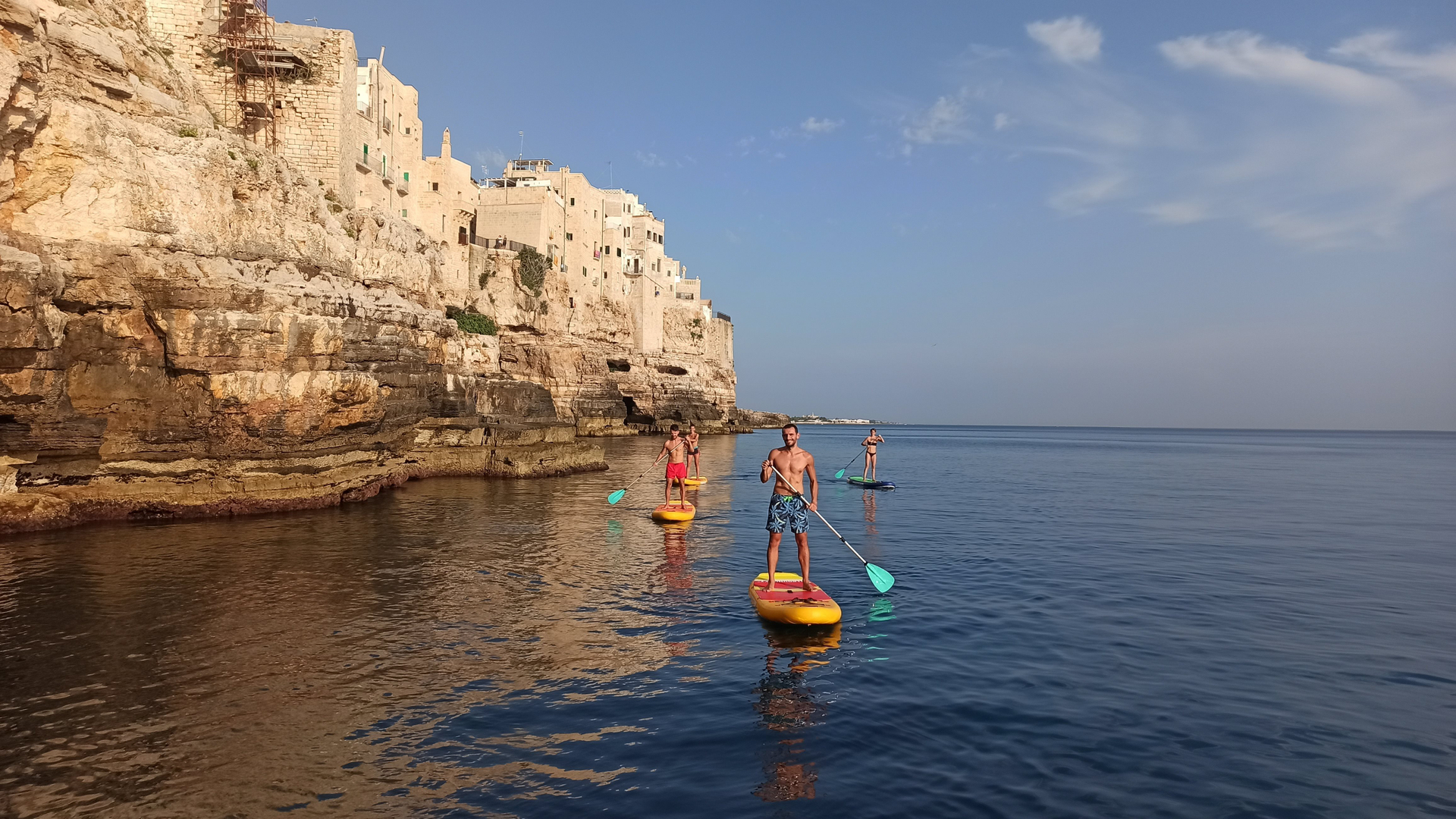 SUP en Polignano a Mare